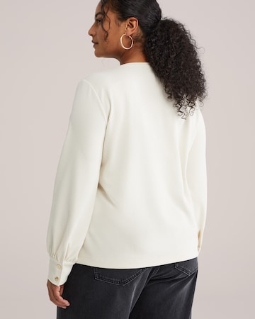 Pull-over WE Fashion en blanc