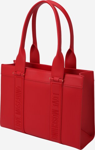 Love Moschino Handväska 'BILLBOARD' i röd