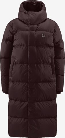 Haglöfs Outdoor Coat in Brown: front