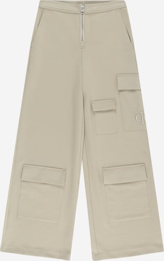 Calvin Klein Jeans Spodnie w kolorze kremowym, Podgląd produktu