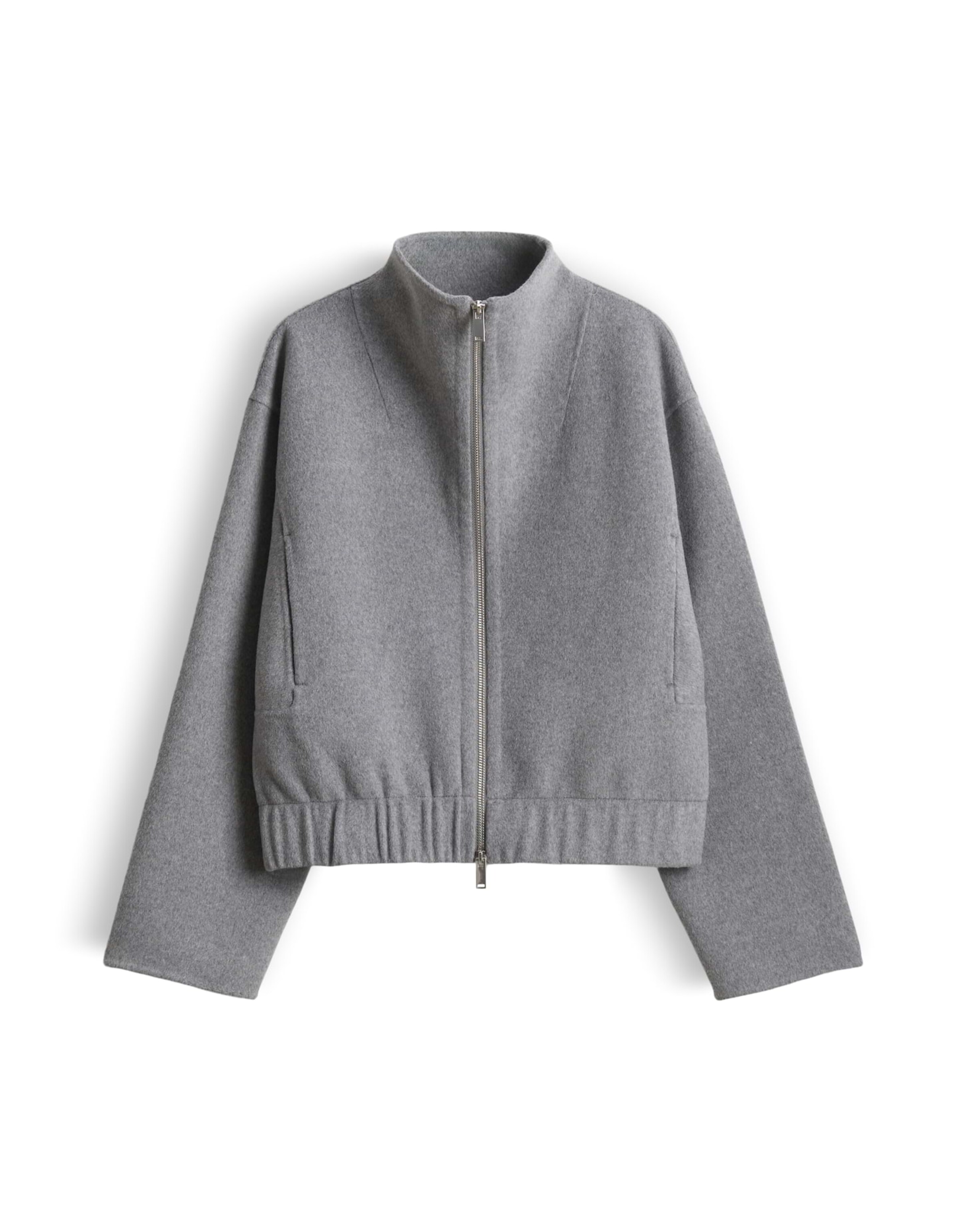 Someday Between-Season Jacket 'Noeli' in Grey: front