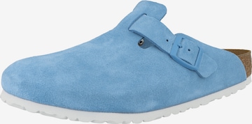 Sabots 'Boston' BIRKENSTOCK en bleu : devant