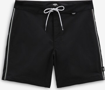 Pantaloncini da bagno di VANS in nero: frontale