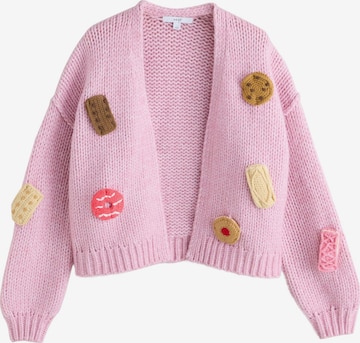 Next Strickjacke in Pink: Vorderseite