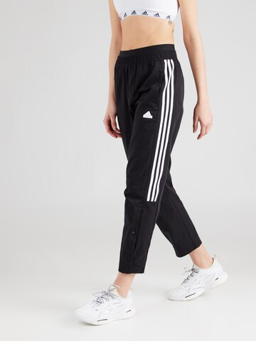 regular Pantaloni sportivi 'TIRO' di ADIDAS SPORTSWEAR in nero: frontale