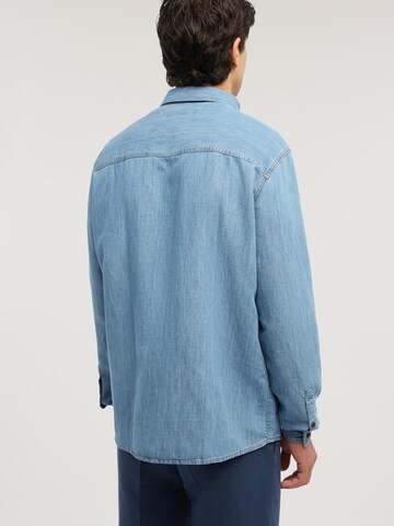 Trussardi Regular fit Overhemd in Blauw