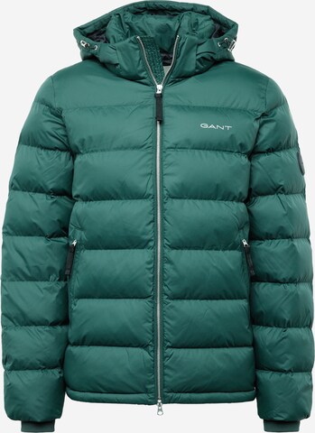 GANT Χειμερινό μπουφάν σε πράσινο: μπροστά