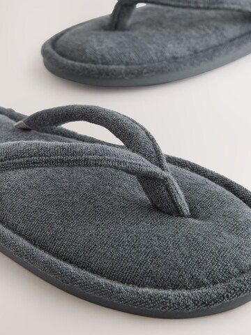 Next T-bar sandals in Grey