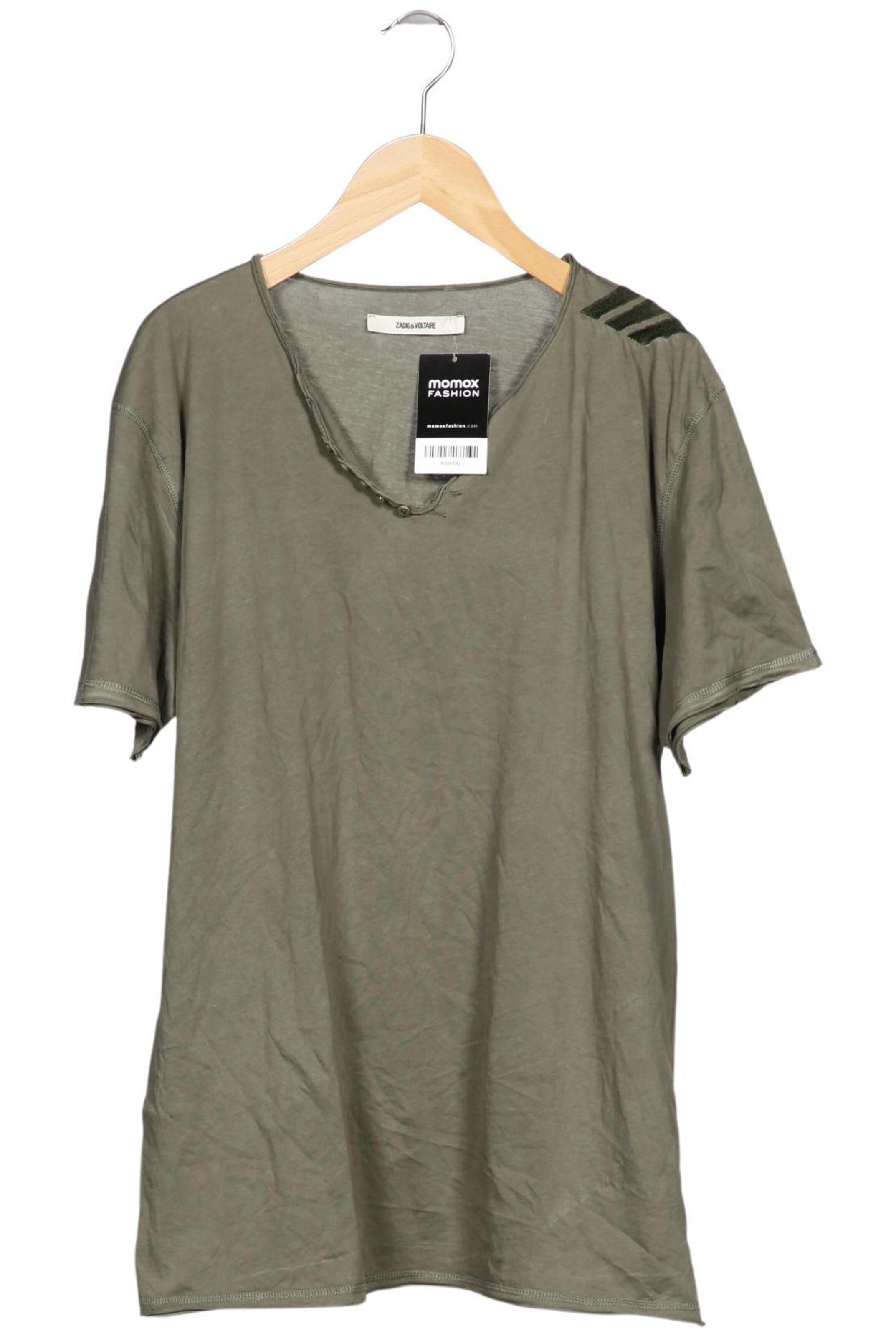 Zadig & Voltaire T-Shirt L in Grün: Vorderseite