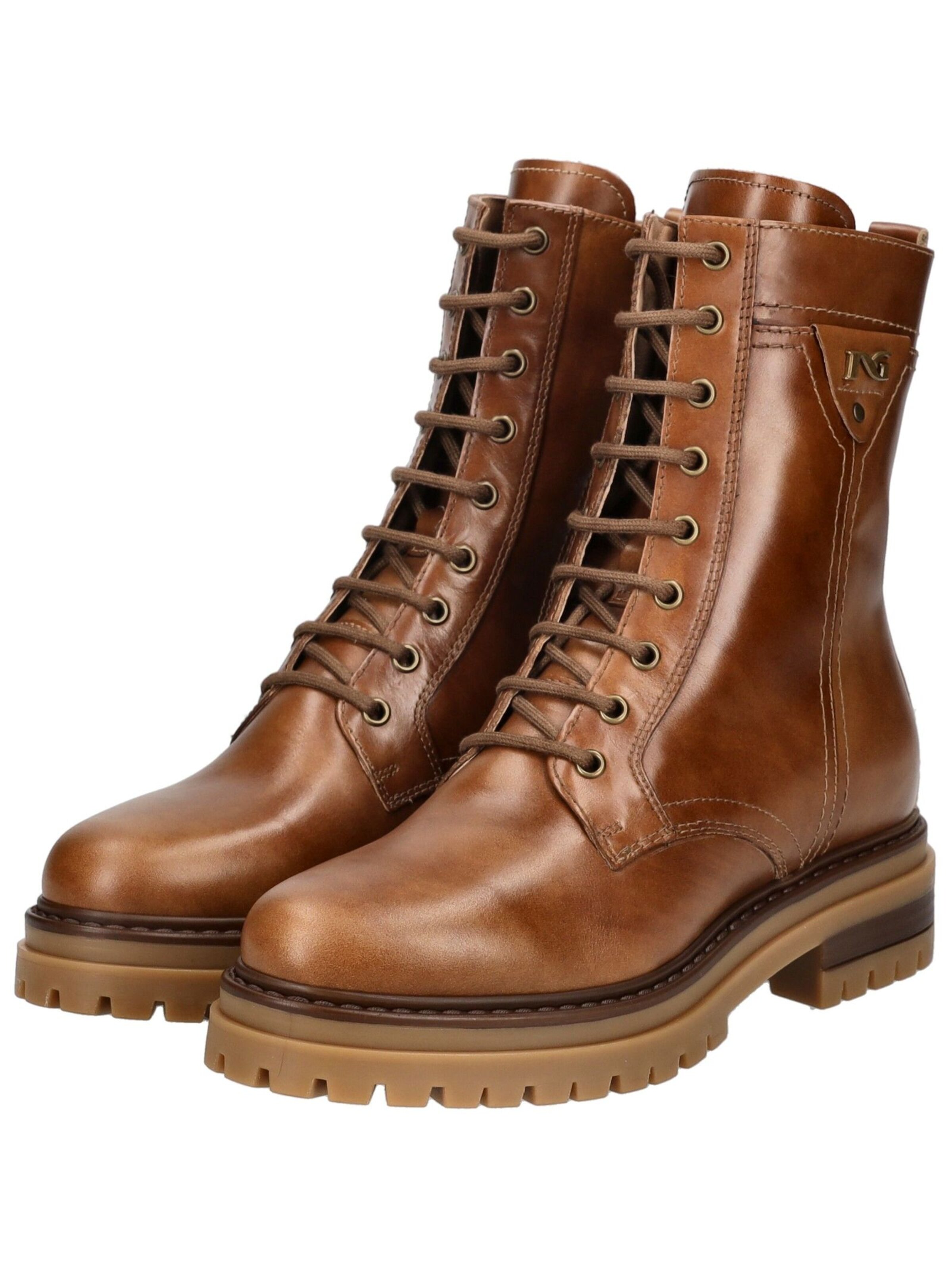 Nero Giardini Schnürstiefelette in Braun