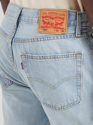 LEVI'S ® Loosefit Jeans '555 RELAXED STRAIGHT' in Blauw