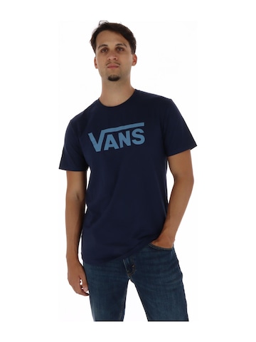 T-Shirt VANS en bleu : devant