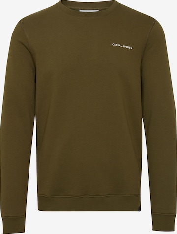Casual Friday Sweatshirt 'CFSeverin' in Groen: voorkant