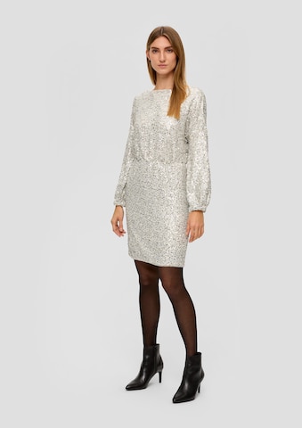 s.Oliver BLACK LABEL Cocktail dress in Silver