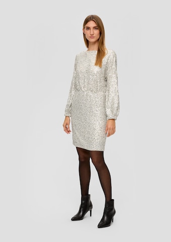 Robe de cocktail s.Oliver BLACK LABEL en argent