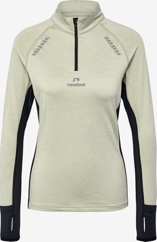 Newline Sportsweatshirt 'Mesa' in Beige: predná strana