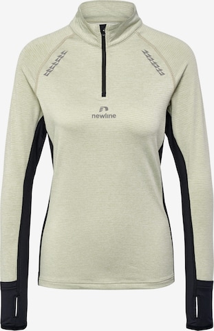 Newline Sportsweatshirt 'Mesa' in Beige: predná strana