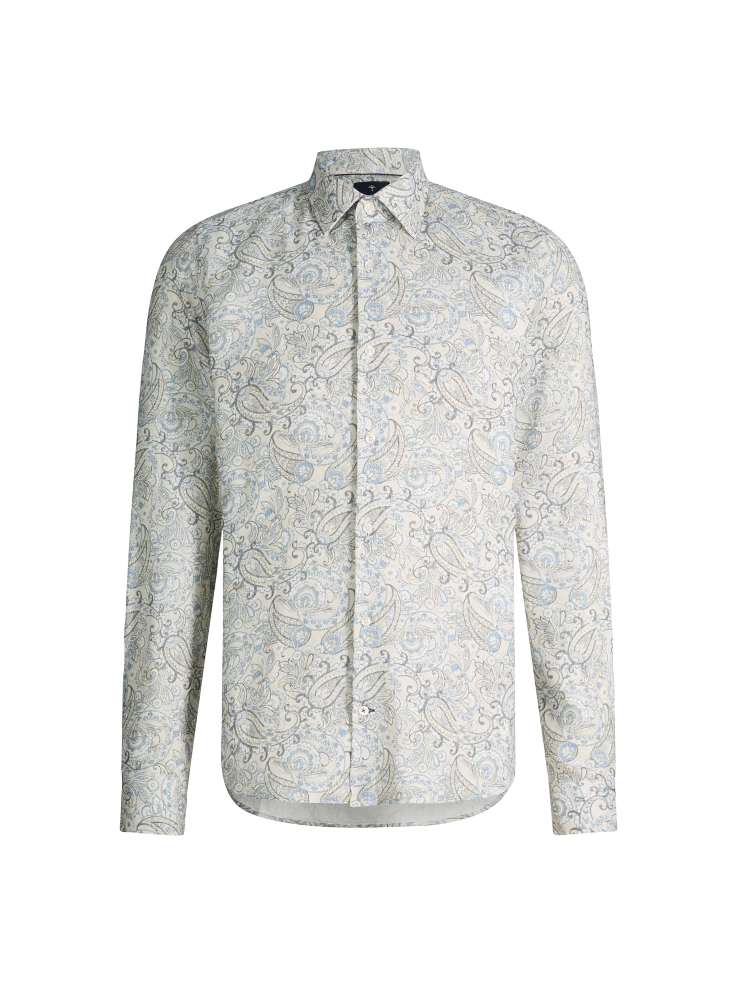 JOOP! Slim fit Button Up Shirt in Blue: front
