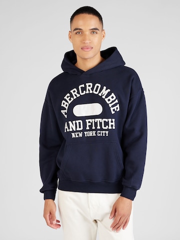 zils Abercrombie & Fitch Sportisks džemperis: no priekšpuses
