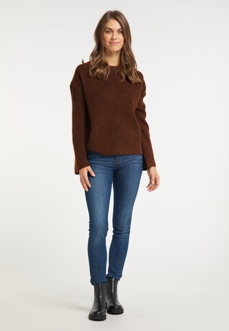 Pull-over Usha en marron