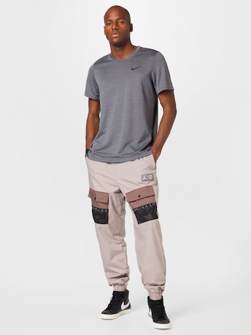 Jordan Tapered Workout Pants 'Paris Saint-Germain' in Brown