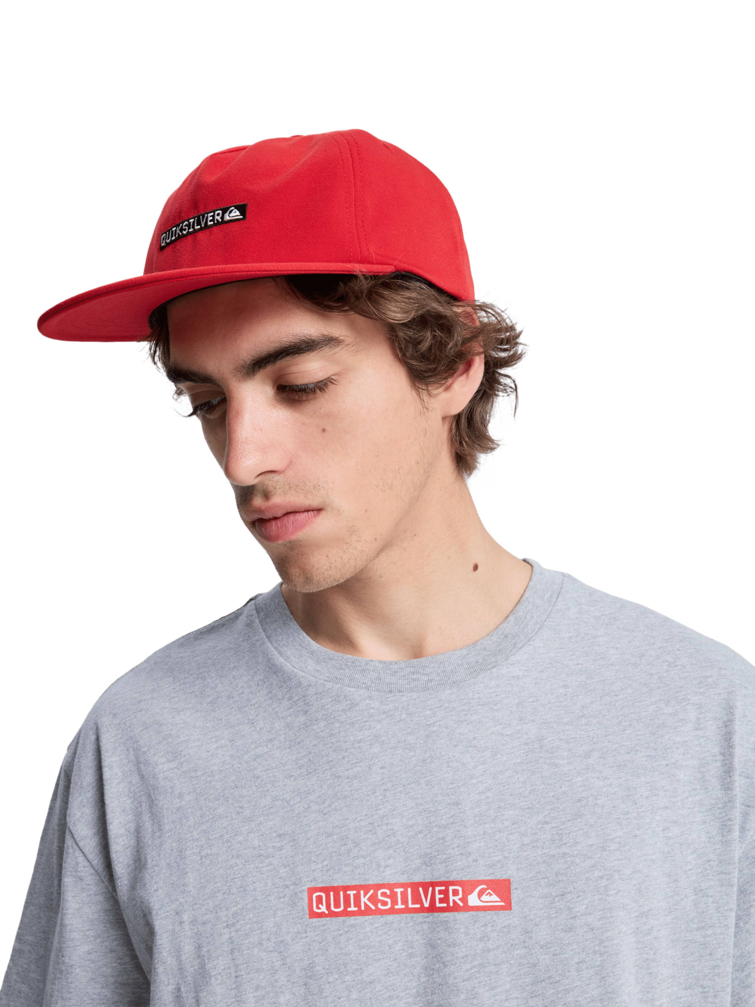 QUIKSILVER Shirt 'Dna Clicker' in Grey