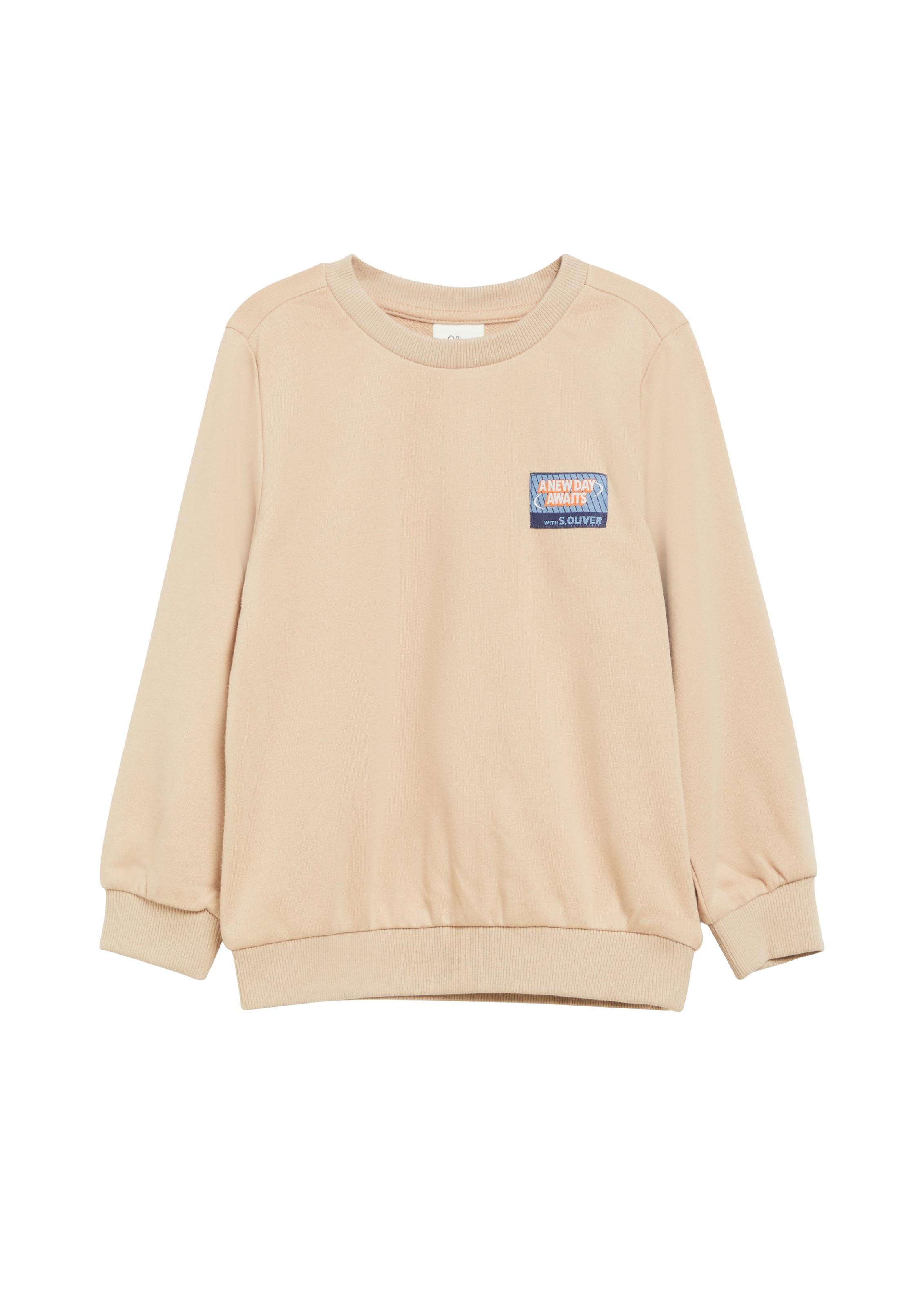 Sweat s.Oliver en beige : devant