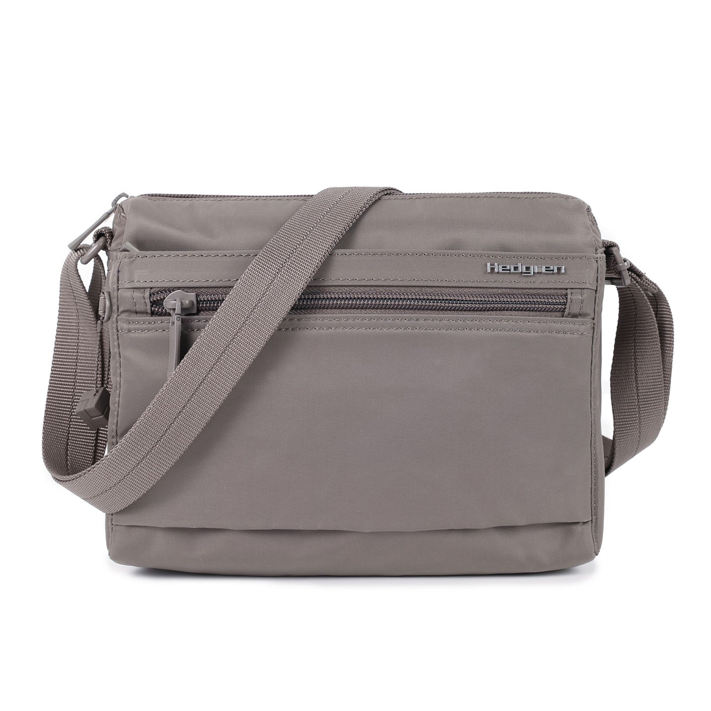 Hedgren Umhängetasche 'Inner City Eye' in Grau: Vorderseite