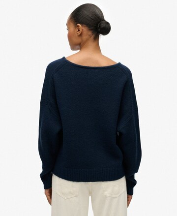 Superdry Trui in Blauw