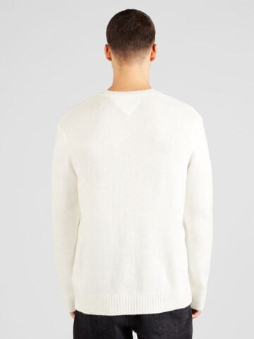 Pull-over Tommy Jeans en blanc