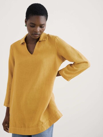 Tunique 'Shallow Layers' Seasalt Cornwall en jaune : devant