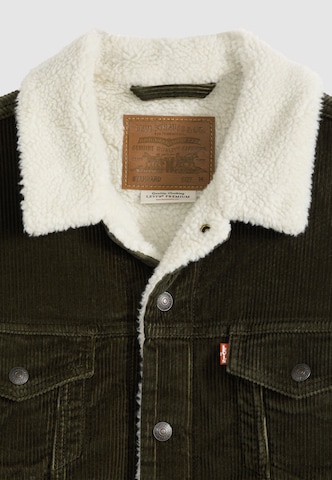 LEVI'S ® Демисезонная куртка 'Type III Sherpa Trucker' в Зеленый
