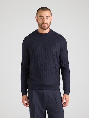 ARMANI EXCHANGE Sweater in Blue: front