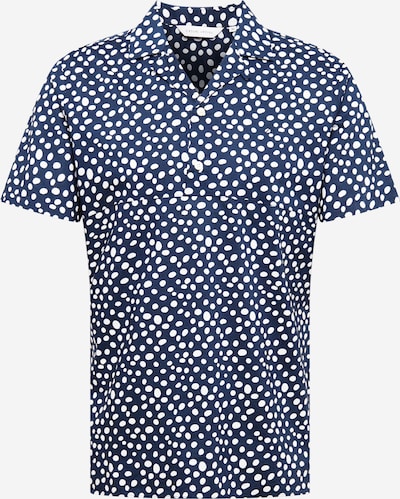 Casual Friday Button Up Shirt 'Anton' in Navy / White, Item view