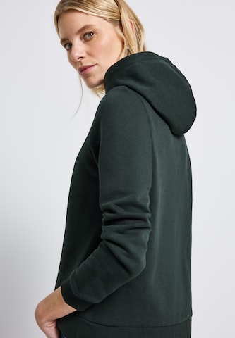 STREET ONE Sweatshirt in Grün: Vorderseite