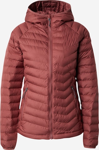 COLUMBIA Outdoor Jacket 'EU Powder' in Red: front