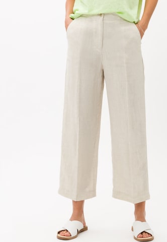 BRAX Loose fit Trousers 'MAINE' in Beige: front