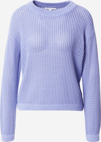 TOM TAILOR DENIM Sweater in Purple: front