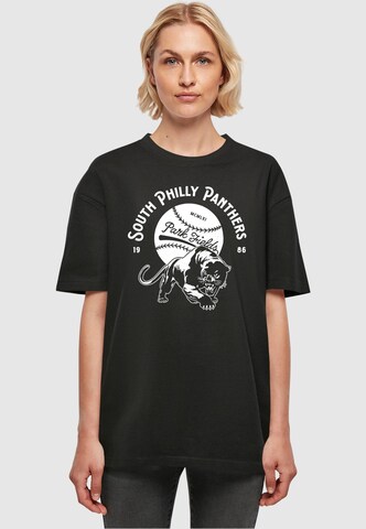 Merchcode T-Shirt 'Park Fields - South Philly Panthers' in Schwarz: Vorderseite