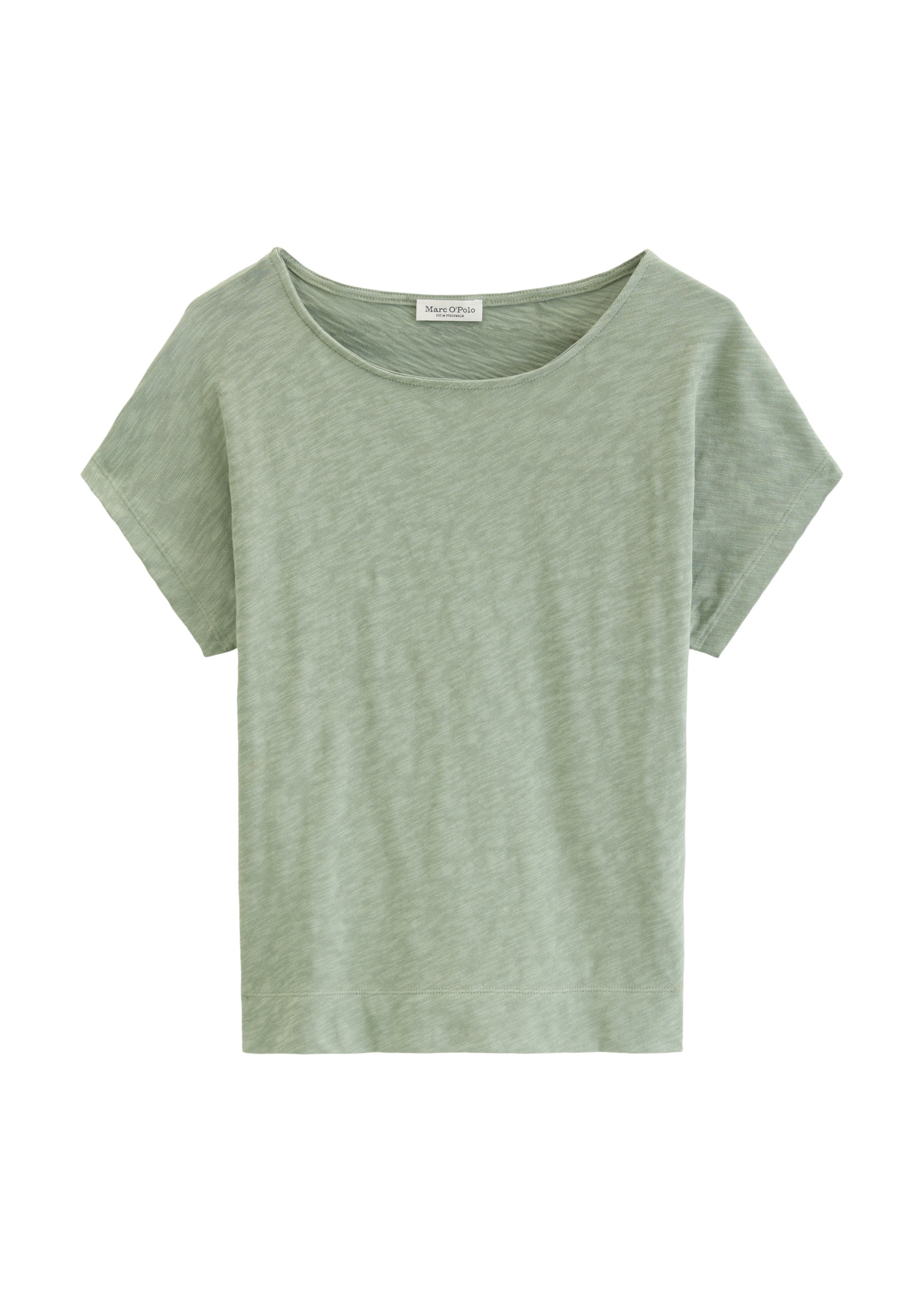 T-shirt 'Designed For Circularity' Marc O'Polo en vert : devant