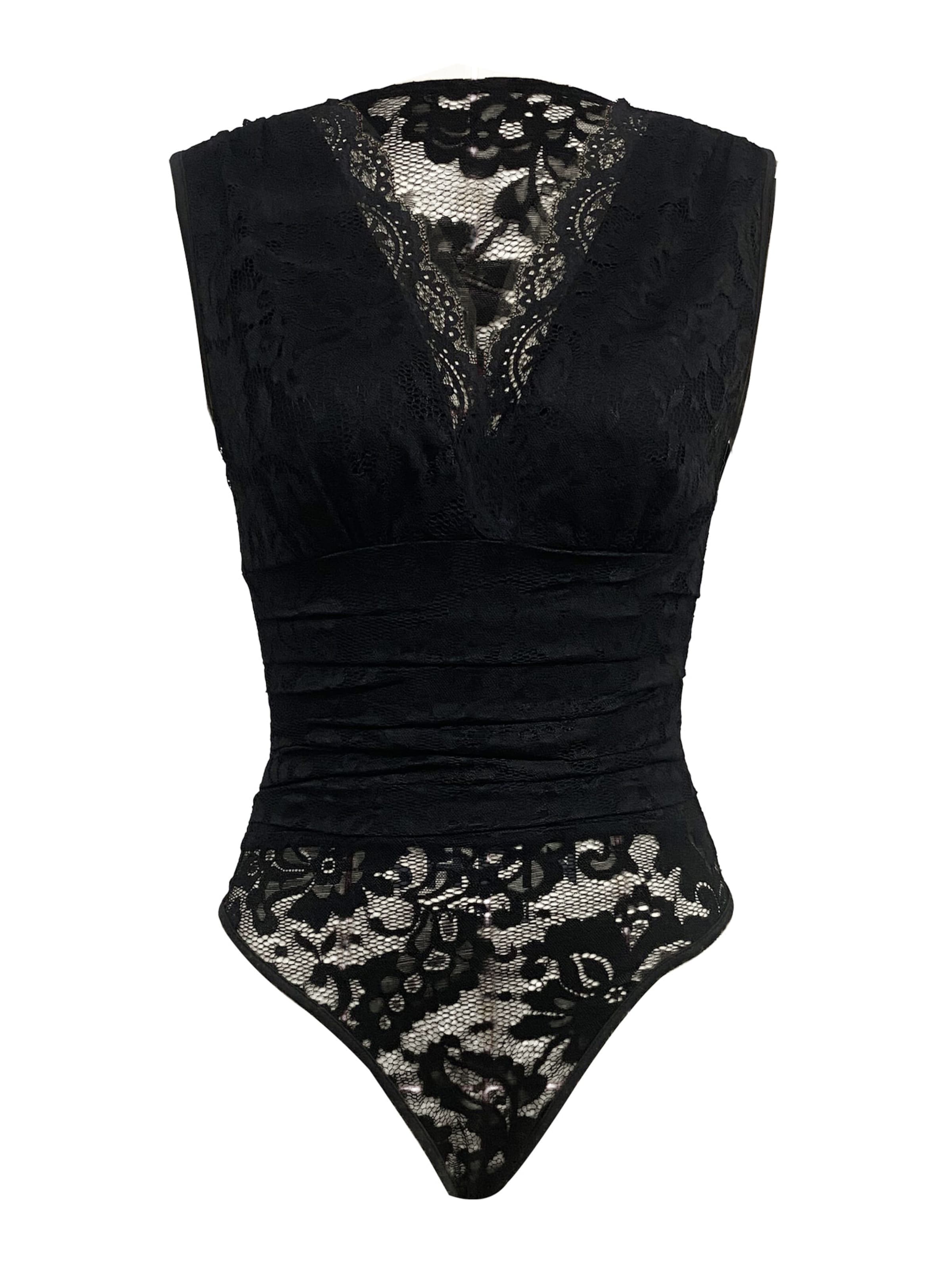 MEETWEE Body in Zwart: voorkant