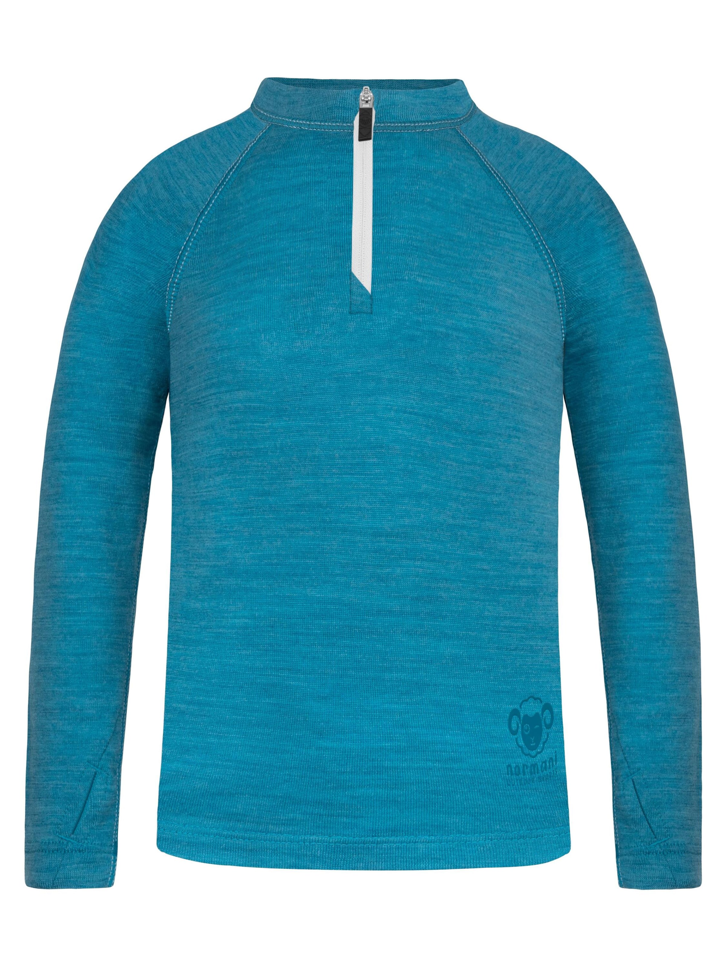 normani Onderhemd 'Nyapari' in Blauw: voorkant