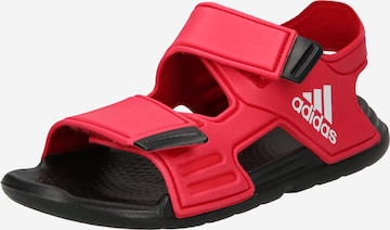 ADIDAS SPORTSWEAR Sandals 'Alta' in Red: front