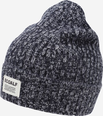 ECOALF Beanie in Blue: front