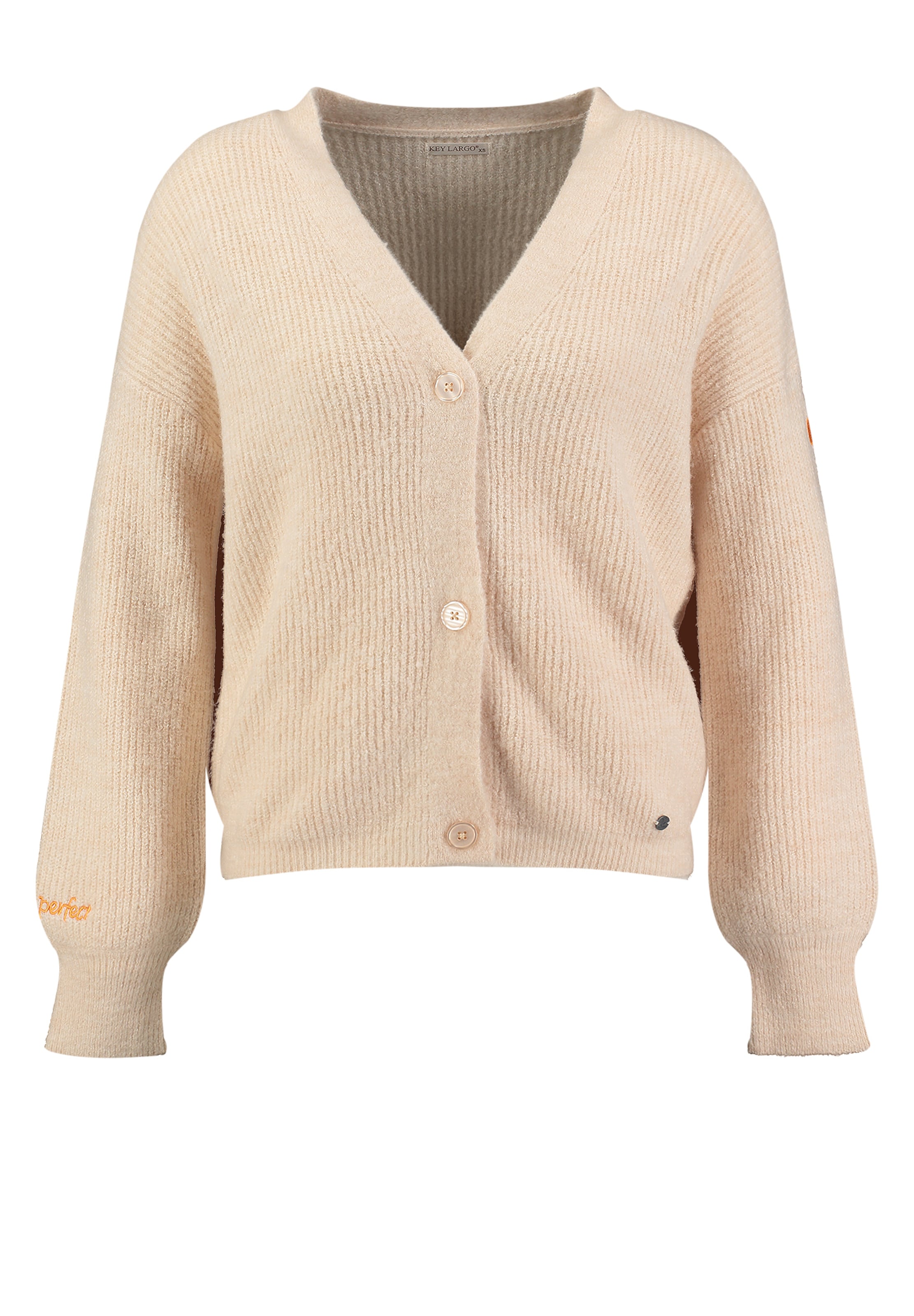 Key Largo Kardigán 'Celine' - bézs: elől