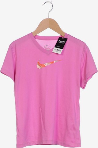 NIKE T-Shirt L in Pink: predná strana