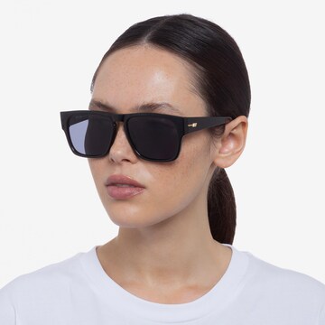 LE SPECS Sunglasses 'Transmisson' in Black: front