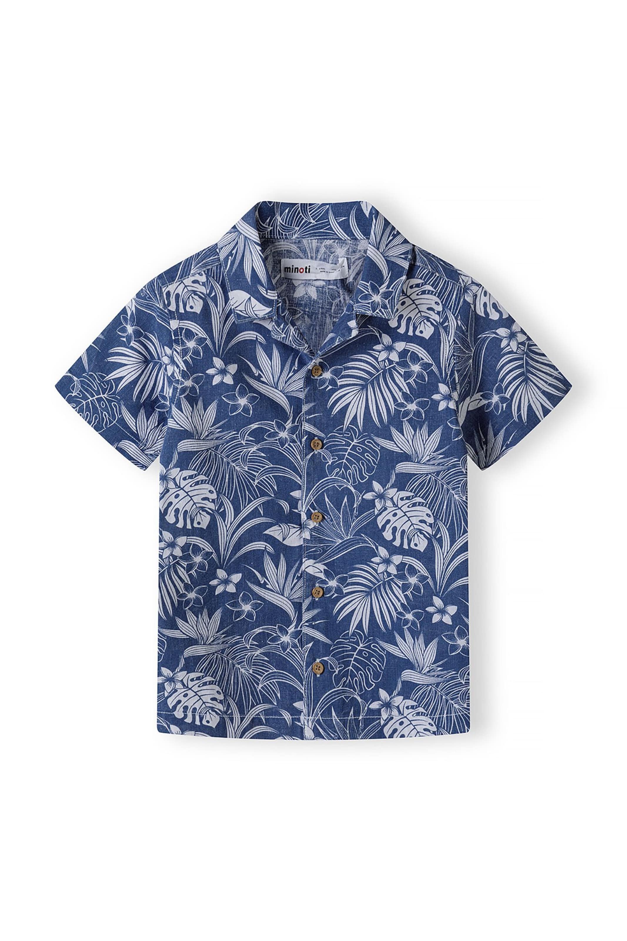 MINOTI Skjorta i blå: framsida