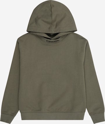 Calvin Klein Jeans Свитшот в Зеленый: спереди