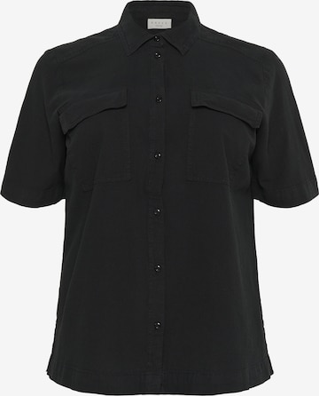 KAFFE CURVE - Blusa 'KCNana Liah' em preto: frente